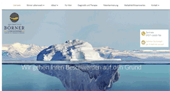 Desktop Screenshot of heilpraktiker-boerner.de